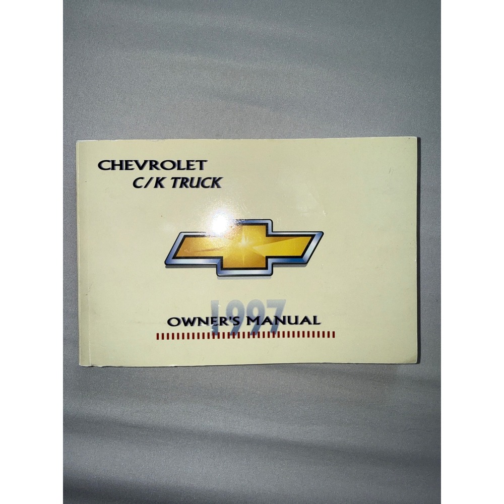 1997 Chevrolet C/K Truck Owners Manual Silverado Cheyenne Pickup C9704 OEM